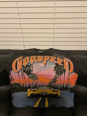 Godspeed Sunset BLVD Tee Size Small